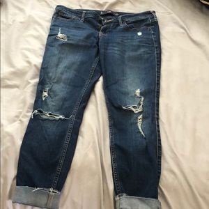 Hollister cropped jeans